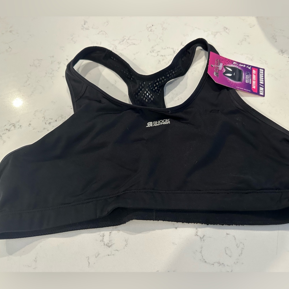 New with tags SBA sports bra size L made in France